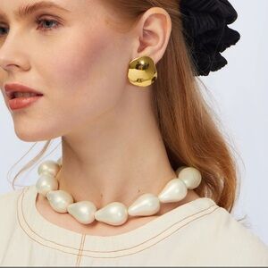 Lele Sadoughi  Wilma 14K-Gold-Plated & Imitation Pearl Necklace